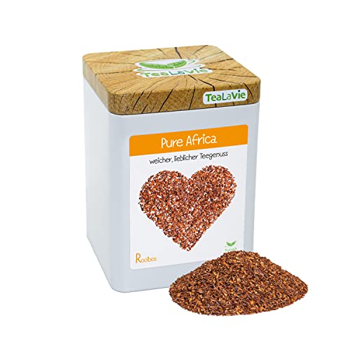 TeaLaVie - Rooibos Tee lose 100% natur - teinfrei Teegenuss ohne Koffein (120g) Pure Africa - Südafrika von TeaLaVie