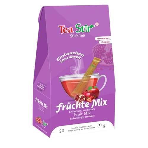 Früchtetee | 20 umweltfreundliche Teesticks - Tea Sticks von TeaStir