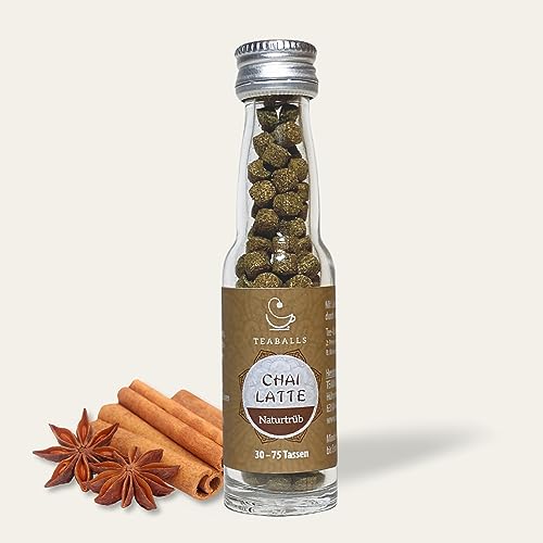 TEABALLS Chai Latte für 75 Tassen Bio Tee von Teaballs