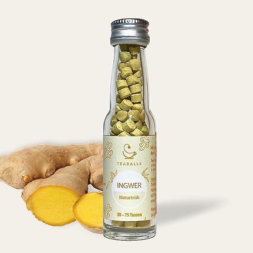 TEABALLS Ingwer für 75 Tassen Bio Tee von Teaballs