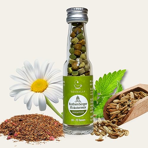 TEABALLS Rothenberger Kräutermix für 75 Tassen Bio Tee von Teaballs