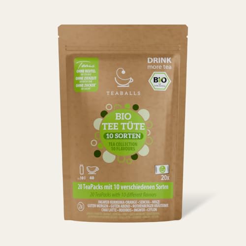 TEABALLS Probiertüte Bio Tee 1er Pack von Teaballs