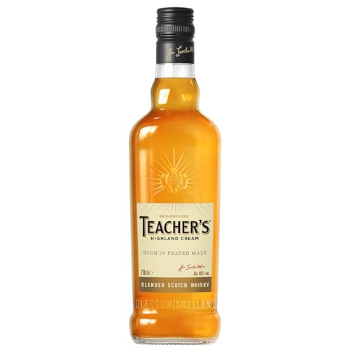 Teacher's | Blended Scotch Whisky | reicher und vollmalziger Geschmack | 40% Vol | 700ml Einzelflasche von Teacher's