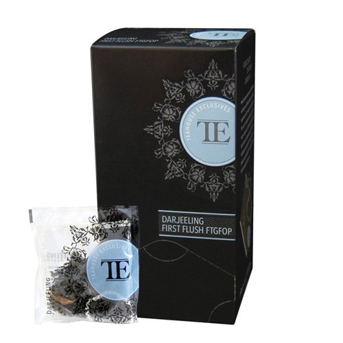 TE Luxury Tea Bag Darjeeling First Flush FTGFOP 15 Teebeutel 52,5 g von Teahouse Exclusives