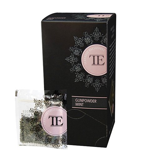 TE Luxury Tea Bag Gunpowder Mint 15 Teebeutel 52,5 g von Teahouse Exclusives