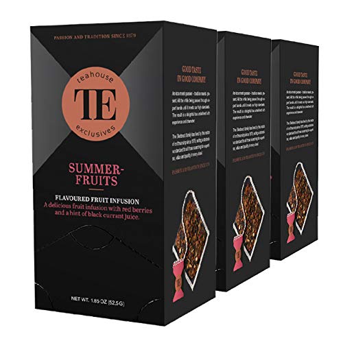 Teahouse Exclusives 07066 Früchtetee, 15 Luxury Tea Bag / 3er Pack von Teahouse Exclusives