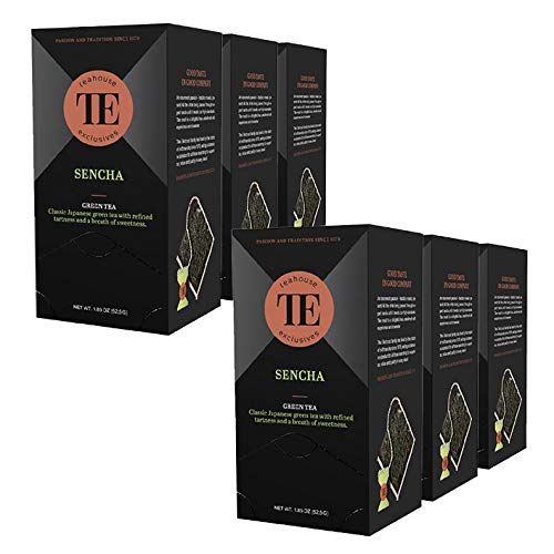 Teahouse Exclusives Luxury Tea Bag Sencha, 52.9 g / 6er Pack Teahouse Exclusives Luxury Tea Bag Sencha, 52.9 g / 6er Pack von Teahouse Exclusives