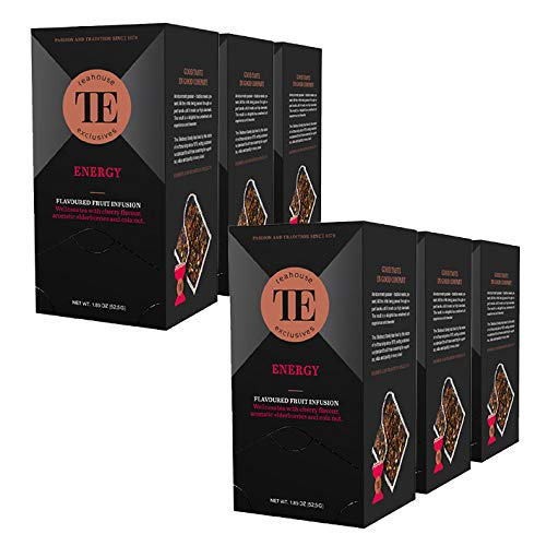 teahouse exclusives TE Energy, 15 Luxury Tea Bag / 6er Pack teahouse exclusives TE Energy, 15 Luxury Tea Bag / 6er Pack von Teahouse Exclusives