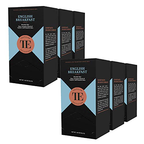 teahouse exclusives TE English Breakfast, 20 Gourmet Tea Bag / 6er Pack teahouse exclusives TE English Breakfast, 20 Gourmet Tea Bag / 6er Pack von Teahouse Exclusives