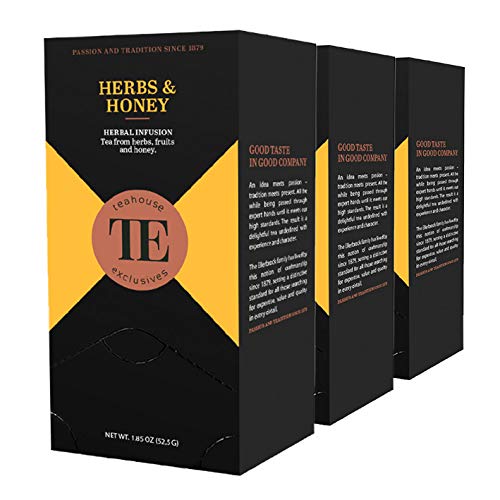teahouse exclusives TE Herbs & Honey, 20 Gourmet Tea Bag / 3er Pack teahouse exclusives TE Herbs & Honey, 20 Gourmet Tea Bag / 3er Pack von Teahouse Exclusives