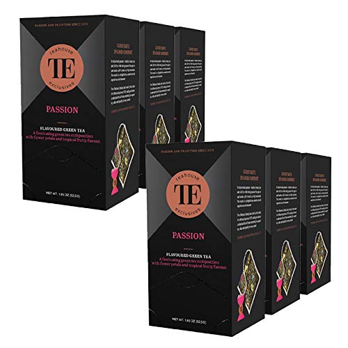 teahouse exclusives TE Passion, 15 Luxury Tea Bag / 6er Pack teahouse exclusives TE Passion, 15 Luxury Tea Bag / 6er Pack von Teahouse Exclusives
