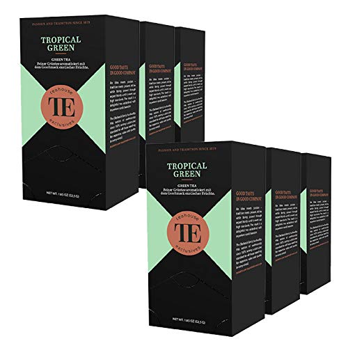 teahouse exclusives TE Tropical Green, 20 Gourmet Tea Bag / 6er Pack teahouse exclusives TE Tropical Green, 20 Gourmet Tea Bag / 6er Pack von Teahouse Exclusives