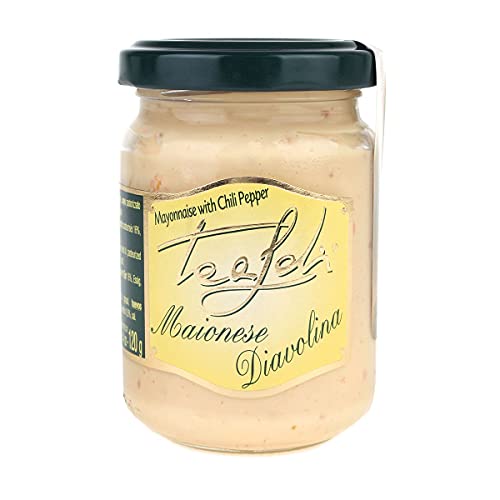 Tealdi, Mayonnaise Diavolina, Mit Chili verfeinert, aus Italien, 120 g von ANTICO PASTIFICIO TEALDI