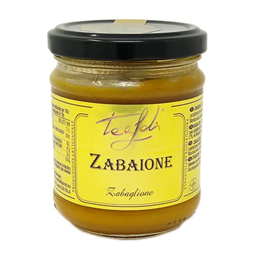 Tealdi, Zabaione, italienische Weinschaum-Creme, Dessert, aus Italien, 180 g von ANTICO PASTIFICIO TEALDI