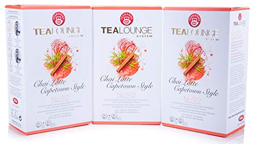 Teekanne Tealounge Kapseln - Chai Latte Capetown Style No. 912 Kräutertee (3x16 Kapseln) von Tealounge