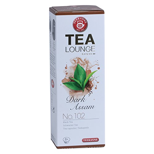 Teekanne Tealounge Kapseln - Dark Assam No. 102 Schwarzer Tee (8 Kapseln) von Tealounge