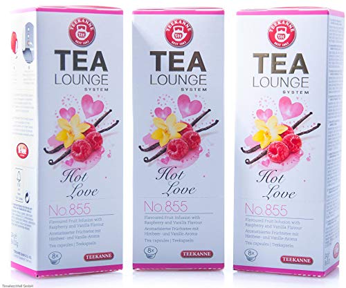 Teekanne Tealounge Kapseln - Hot Love No. 855 Früchtetee (3x8 Kapseln) von Tealounge