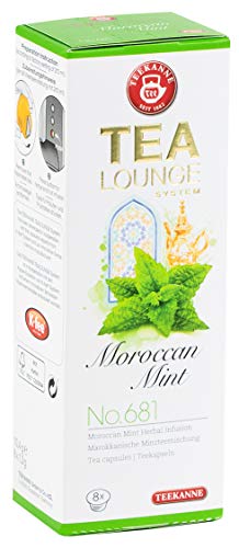 Teekanne Tealounge Kapseln - Moroccan Mint No. 681 Kräutertee Mischung (8 Kapseln) von Tealounge