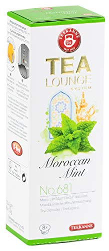 Teekanne Tealounge Kapseln - Moroccan Mint No. 681 Kräutertee Mischung (8 Kapseln) von Tealounge