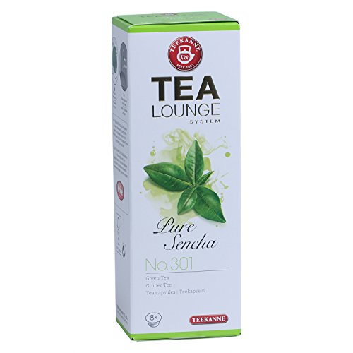 Teekanne Tealounge Kapseln - Pure Sencha No. 301 Grüner Tee (8 Kapseln) von Tealounge