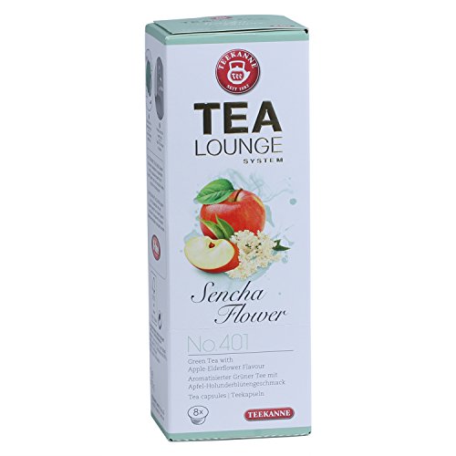 Teekanne Tealounge Kapseln - Sencha Flower No. 401 Grüner Tee (8 Kapseln) von Tealounge