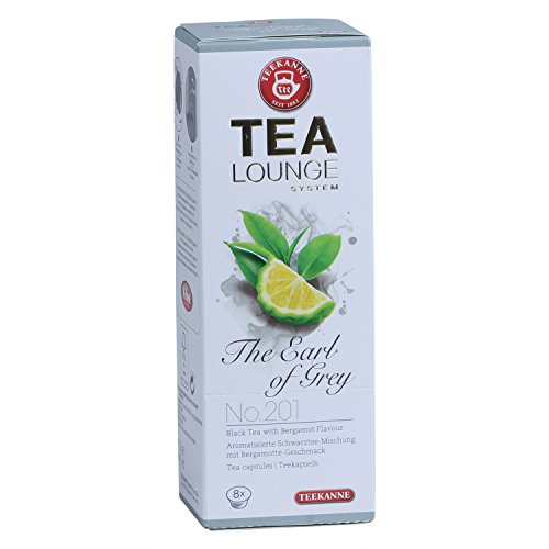 Teekanne Tealounge Kapseln - The Earl of Grey No. 201 Schwarzer Tee (8 Kapseln) von Tealounge