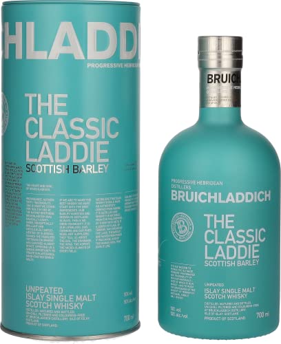 Bruichladdich The Classic Laddie mit 50% vol. (1 x 0,7l) | Single Malt Scotch Whisky von der Insel Islay | Original Scottish Barley von der Bruichladdich Distillery aus Schottland von Bruichladdich