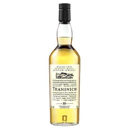 Teaninich 10 Jahre Single Malt Scotch Whisky 70 cl – Flora & Fauna Collection von Teaninich