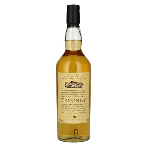 Teaninich 10 Years Old Single Malt Scotch Whisky 43,00% 0,70 Liter von Teaninich