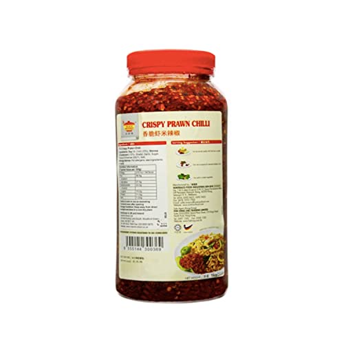 Teans Crispy Garnelen-Chili, 1 kg Teans Crispy Garnelen-Chili, 1 kg von Wing Yip