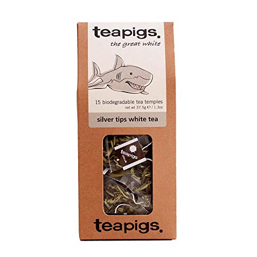 Tea Pigs Silver Tips Teebeutel, Weiß Tea Pigs Silver Tips Teebeutel, Weiß von Teapigs