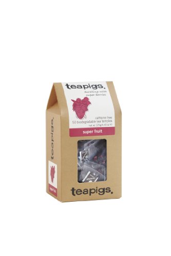 Teapigs, Super Fruit Tea 125 g Pack of Total 50 Tea Bags von Teapigs