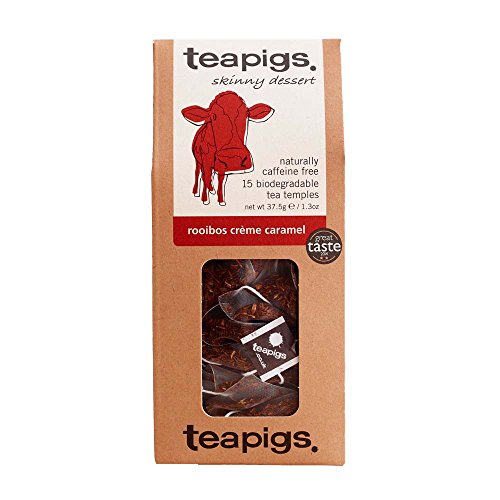 Teapigs Rooibos Crème Caramel Tea Bags Made With Whole Leaves (1 Pack of 15 Tea bags), 61.5 g von Teapigs
