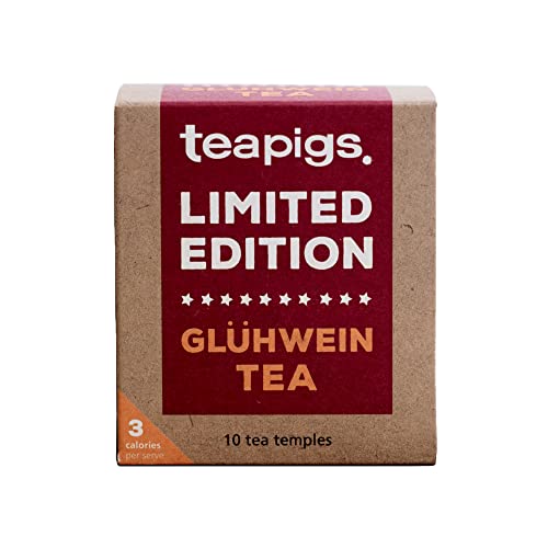 teapigs Teapigs Limited Edition Glühwein Tea Made With Whole Leaves (1 Pack of 10 Tea Bags), 40 g von Teapigs