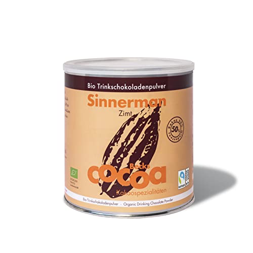 Bio Sinnerman Kakao Becks Cocoa 1500g Gastrodose von Teaworld
