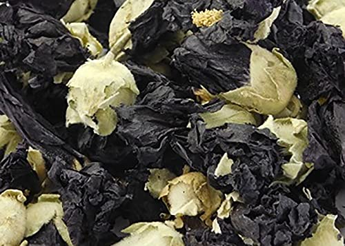 Schwarze Malven Tee (ganze Blüten) ohne Zusatz von Aroma - 100g Packung von Teaworld