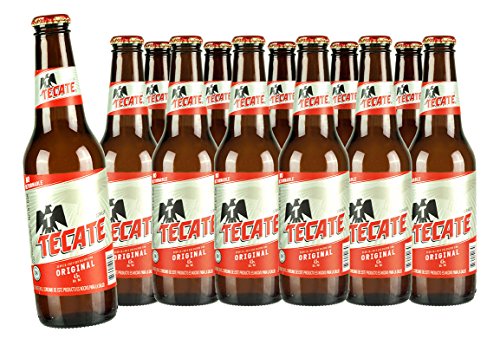12 x Cerveza TECATE, 4,5% vol. / Helles Bier aus Mexiko, Flasche 355ml 12 x Cerveza TECATE, 4,5% vol. / Helles Bier aus Mexiko, Flasche 355ml von Tecate