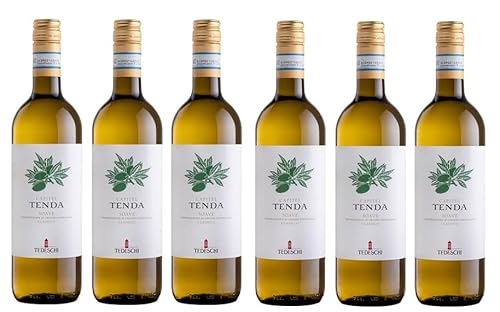 6x 0,75l - 2023er - Tedeschi - Capitel Tenda - Soave Classico D.O.P. - Veneto - Italien - Weißwein trocken 6x 0,75l - 2023er - Tedeschi - Capitel Tenda - Soave Classico D.O.P. - Veneto - Italien - Weißwein trocken von Tedeschi