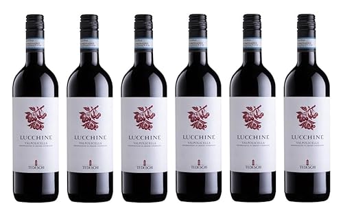 6x 0,75l - 2023er - Tedeschi - Lucchine - Valpolicella D.O.P. - Veneto - Italien - Rotwein trocken 6x 0,75l - 2023er - Tedeschi - Lucchine - Valpolicella D.O.P. - Veneto - Italien - Rotwein trocken von Tedeschi