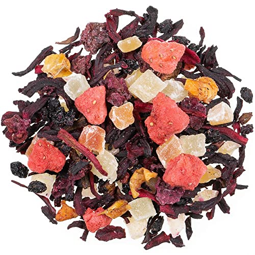 Tee-Express Erdbeer Guave Früchtetee mit Erdbeer-Guave-Geschmack - loser Tee (100g) von Tee-Express