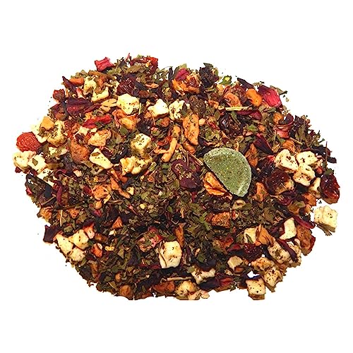 Tee-Express "Hugo" Früchtetee mit Holunderblüten-Prosecco-Limette-Geschmack - loser Tee (100) von Tee-Express