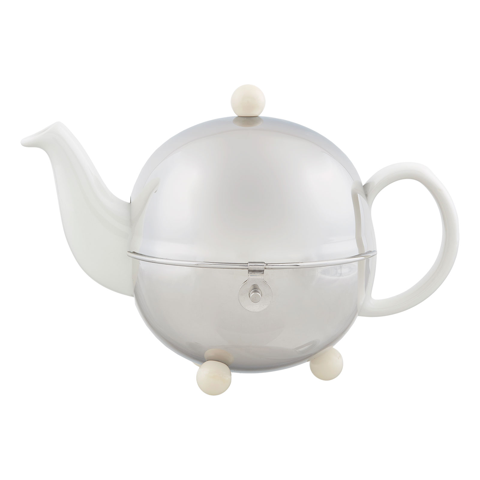 Teekanne Cosy Edelstahl und Keramik 900 ml Teekanne Cosy Edelstahl und Keramik 900 ml von Holzapfel GmbH & Cie. KG