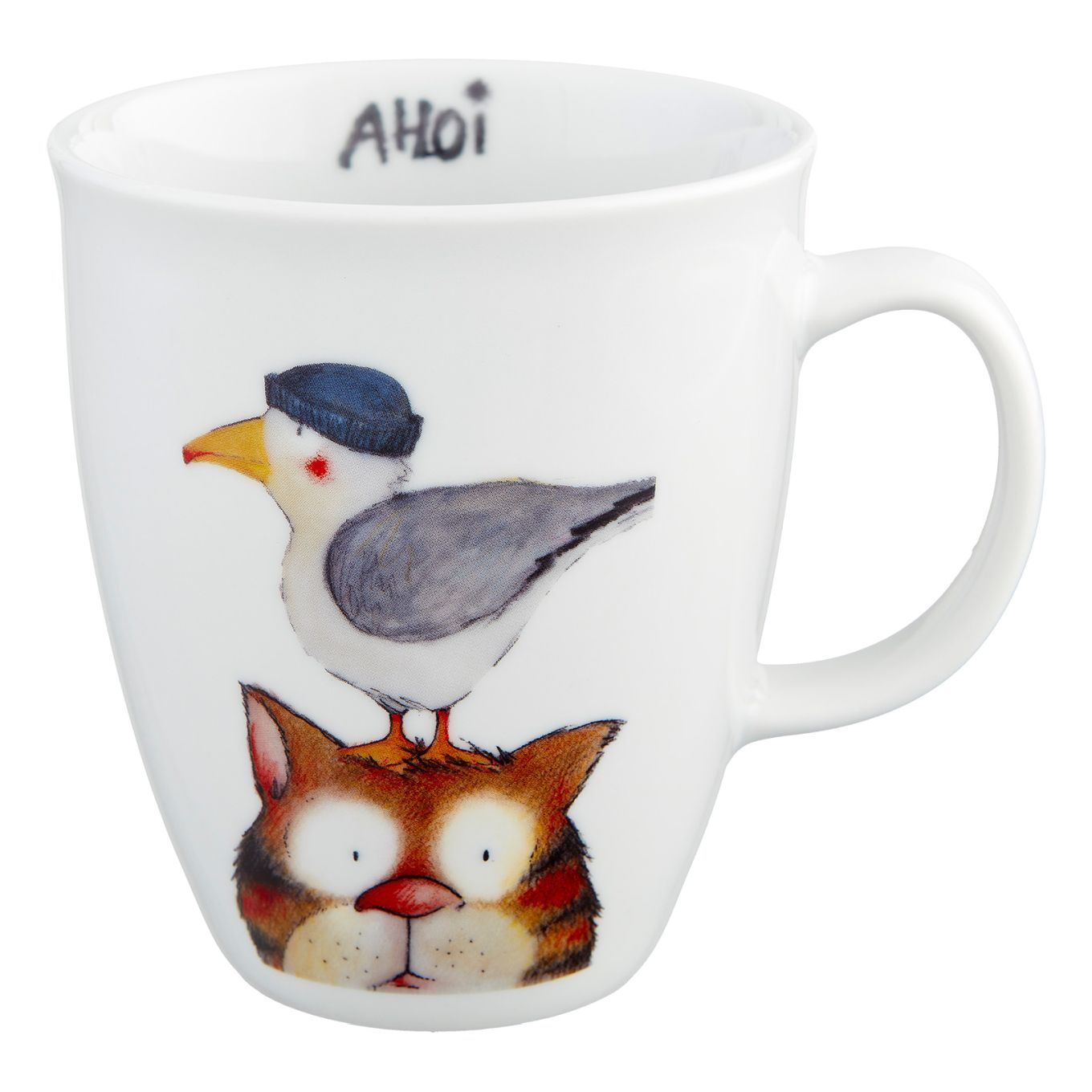 Teebecher Katze und Möwe AHOI Tulpenform Teebecher Katze und Möwe AHOI Tulpenform von Holzapfel GmbH & Cie. KG