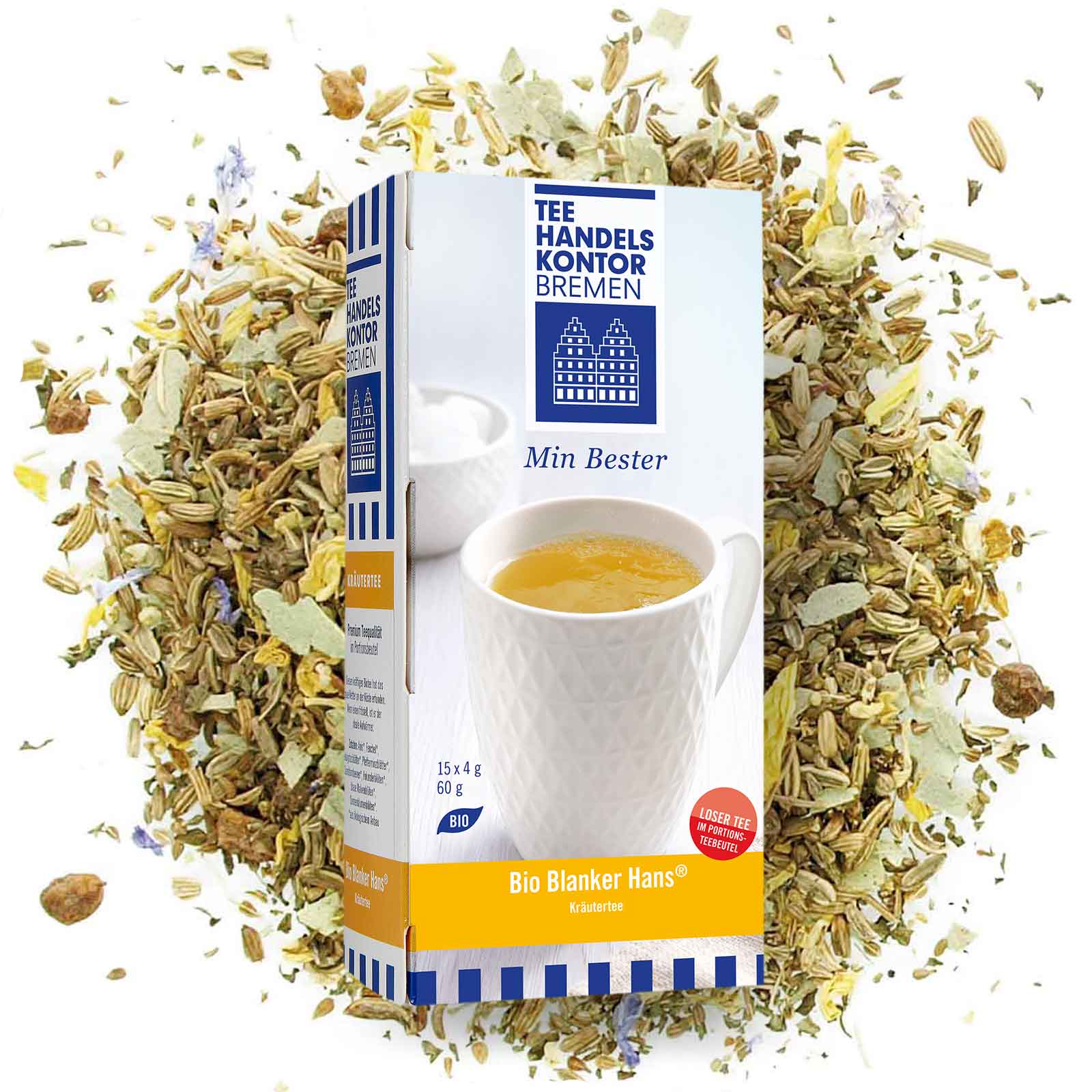 Min Bester® Bio Blanker Hans® von Tee-Handels-Kontor Bremen