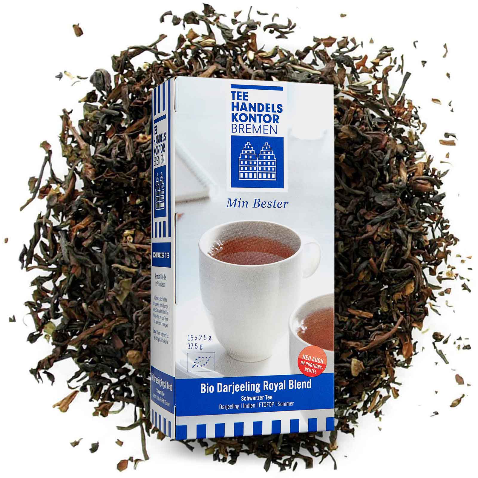 Min Bester® Bio Darjeeling Royal Blend von Tee Handels Kontor Bremen