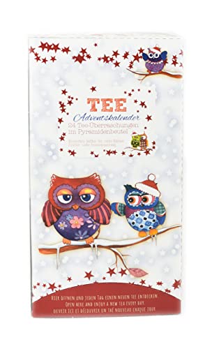 Tee-Maass Adventskalender "Owls in Winterland" Teebox von Tee-Maass