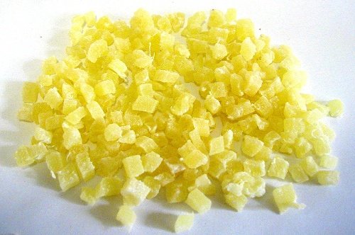 Ananasstücke 400 g Trockenfrüchte 5x5 mm Würfel von TEE MEYER