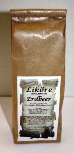 Erdbeer Likör Ansatz 180 g Fruchtig Tee-Meyer von TEE MEYER