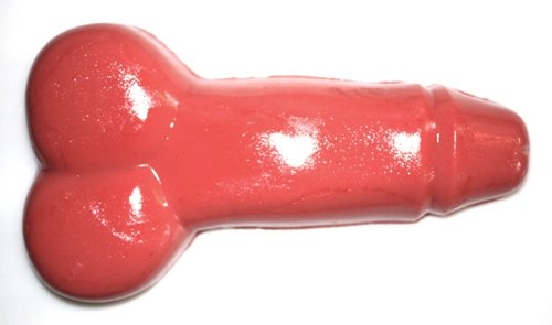 Fruchtgummi WILLI Penis 2,5 kg über 35 cm lang ROSA von TEE MEYER