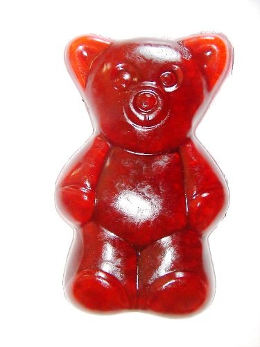 Gummibär extra Groß 28cm 2 kg Fruchtgummi Farbe BRAUN von TEE MEYER